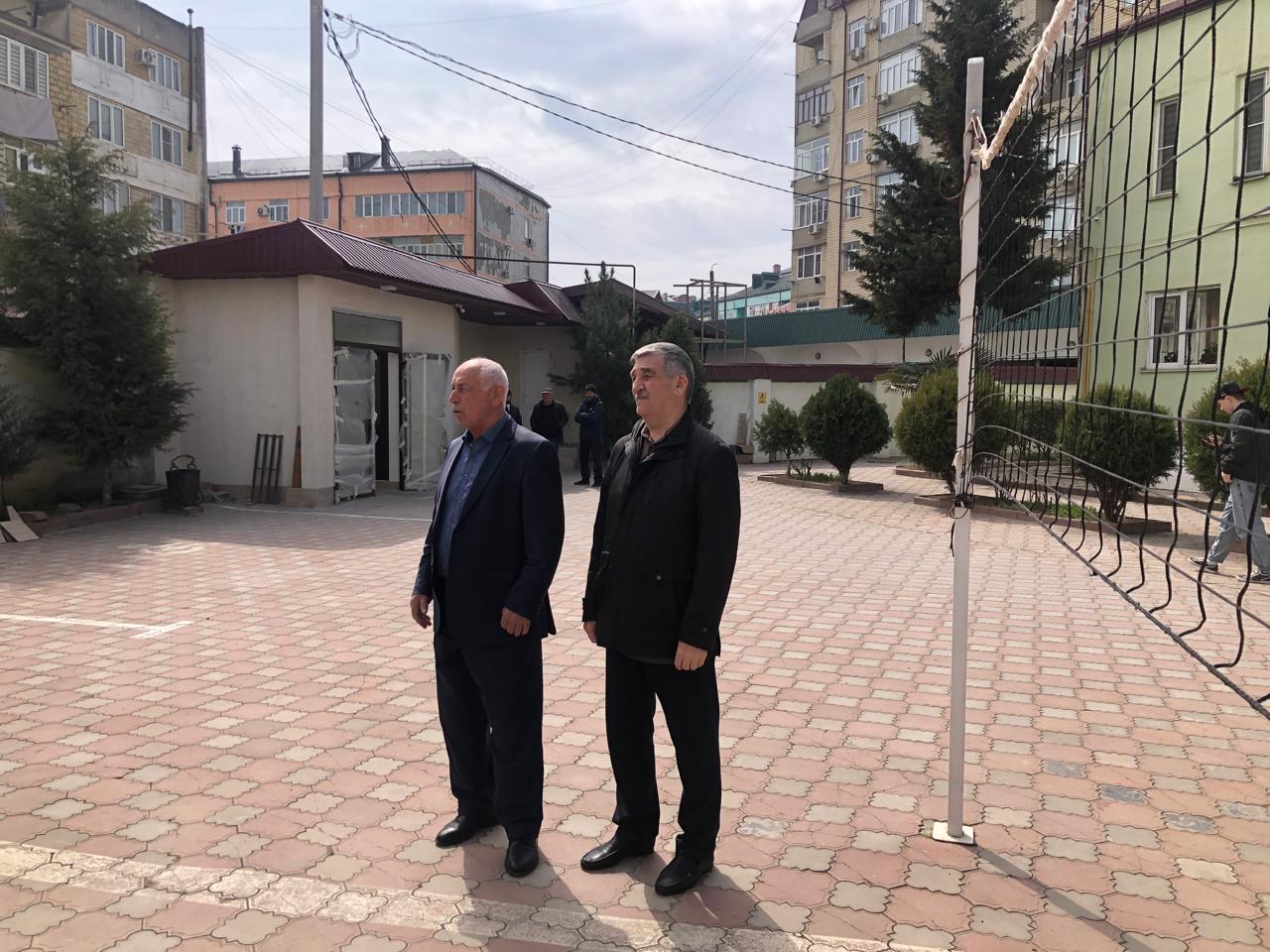 Учебная тренировка в Дербентском социально-педагогическом институте